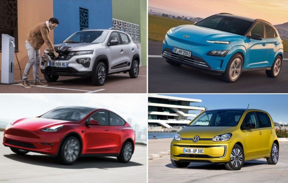 Top-ul celor mai vândute mașini electrice în România